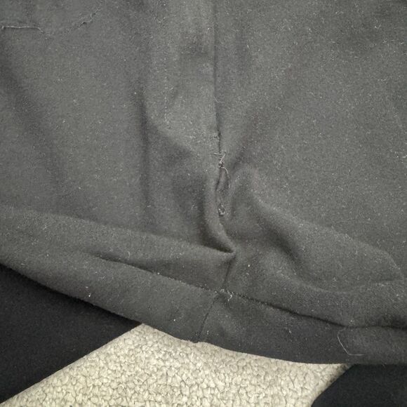 Zara High Rise Slim Fit Ankle Trouser Pants Womens Medium Black Classic 26x25.5 - Picture 10 of 13